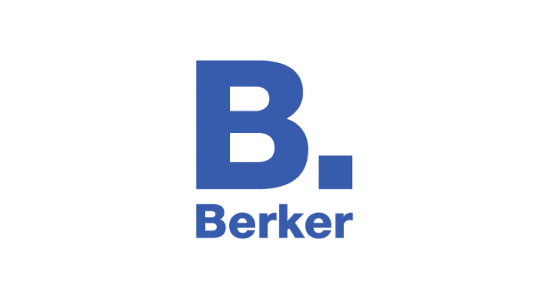 logo berker blau
