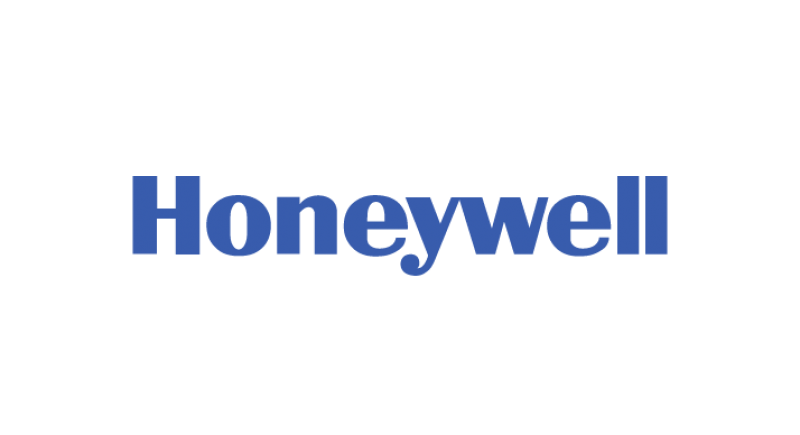 logo honeywell blau