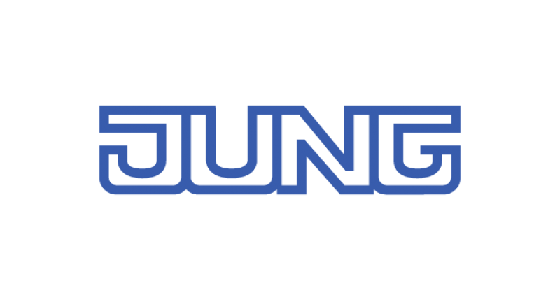 logo jung blau
